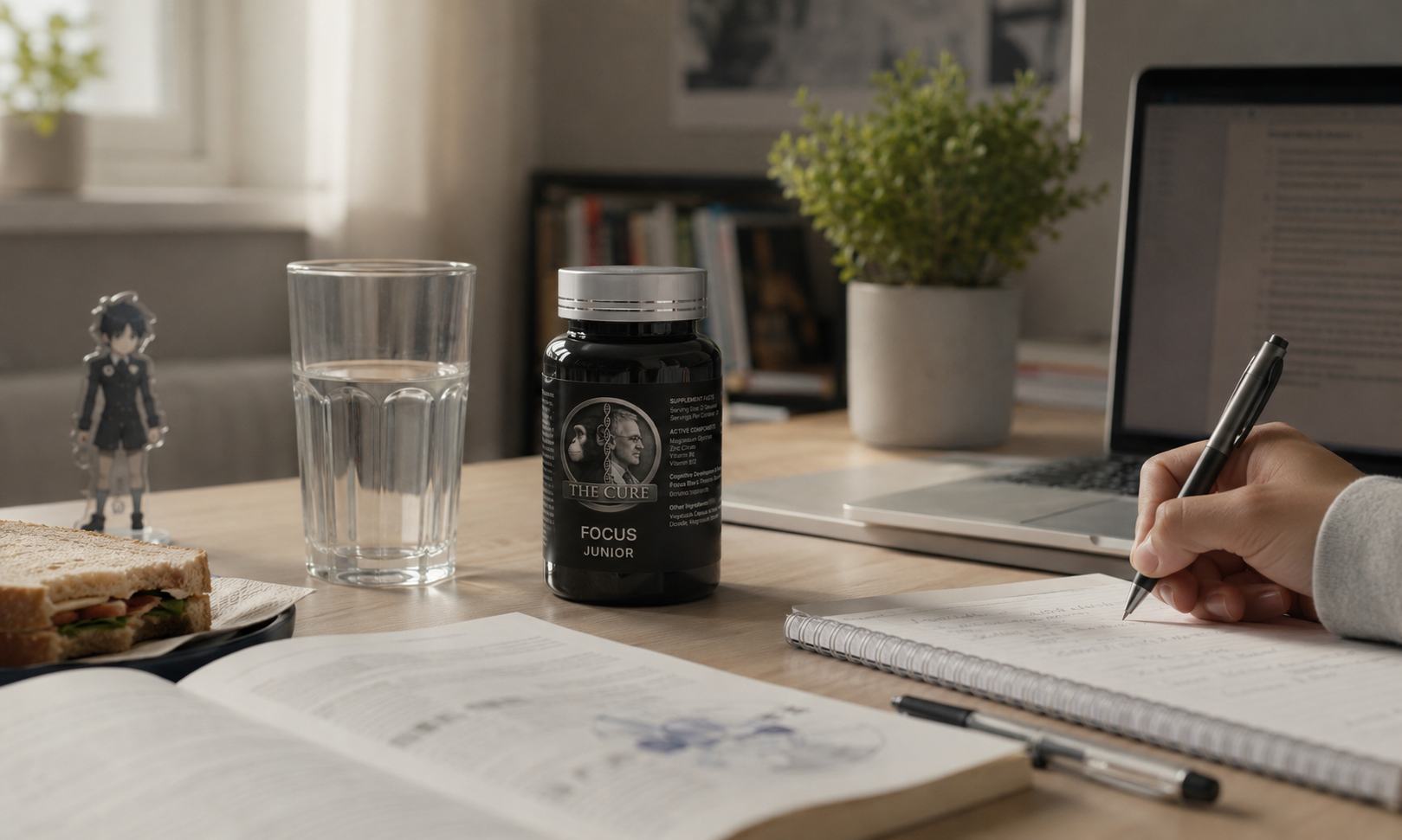 The Cure Focus Junior packaging concept